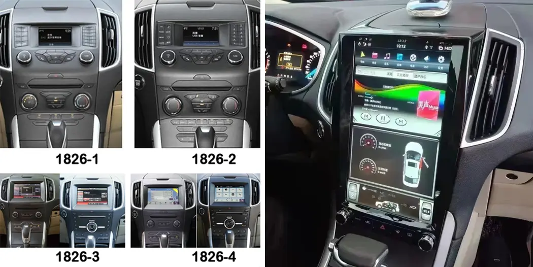 Android Head Unit Tesla for Ford Edge